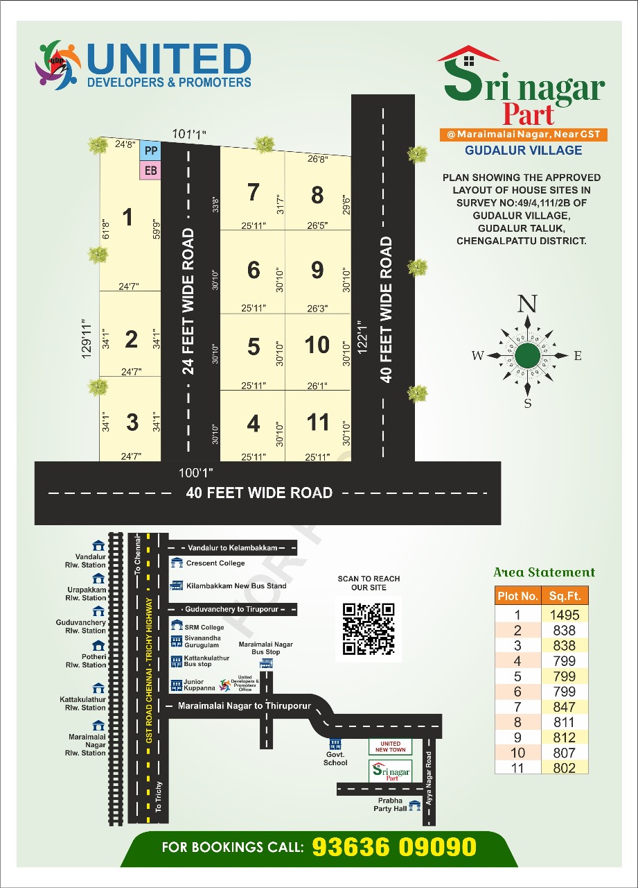 PREMIUM DTCP & RERA APPROVED VILLA PLOTS 